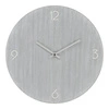 Zegar ścienny Ravenna jasnoszary 40 cm cichy nowoczesny do salonu