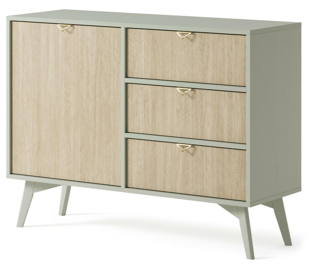 Komoda Sage 3 szuflady, 1 szafka