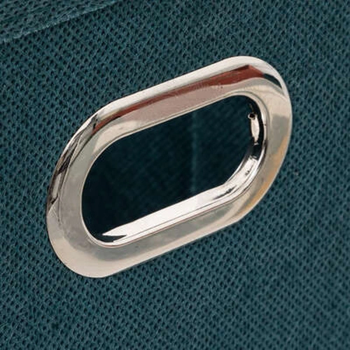 Pudełko materiałowe do regału 15x31cm składane z uchwytem 5five Simply Smart morskie