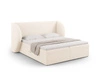 Łóżko Miley Light Beige Velvet 160x200