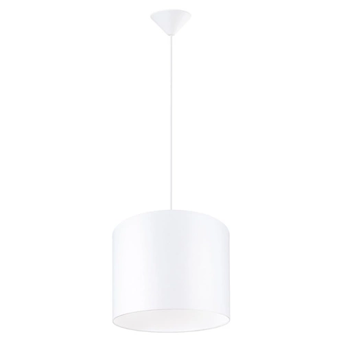 Lampa wisząca NOVA 30 biała minimalistyczna regulowana do salonu i jadalni