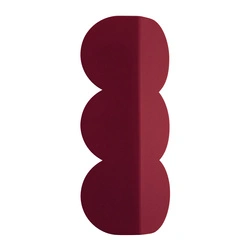 Kinkiet ścienny BISCUIT burgund nowoczesny do salonu i sypialni