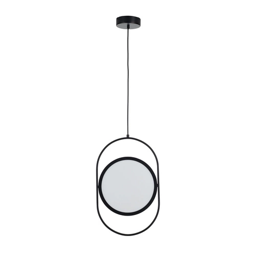 Lampa wisząca LED ELIPSE M czarna 45 cm nowoczesna do salonu i nad stół Step into Design