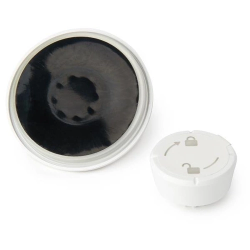 Umbra FLEX biała półka łazienkowa wisząca pod prysznic bez wiercenia z systemem Gel-Lock