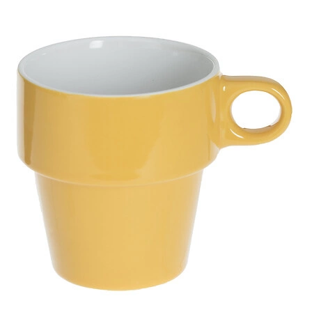 Stojak z 4 kubkami 260ml i koszykiem