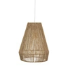 Lampa wisząca Palm naturalna boho z juty do salonu i jadalni Atmosphera 34 cm