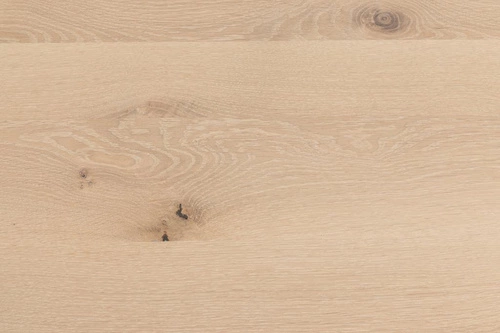 Stół do jadalni Malika 220x100 cm nowoczesny dąb bielony z czarnymi nogami Actona