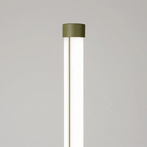 Lampa stojąca do salonu TRANG nowoczesna LED oliwkowa 4000K