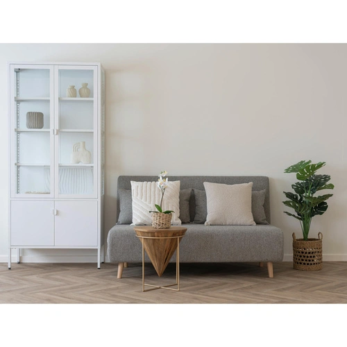 Poduszka dekoracyjna Savannah boucle beżowa 45x45 do salonu i sypialni