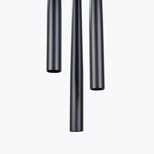 Lampa wisząca BLISS 3P czarna nowoczesna regulowana do salonu i nad stół 3-punktowa