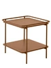 Stolik kawowy Yuba 45x45 cm kwadratowy metalowy nowoczesny