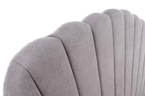 Łóżko Brig 160, jasny popielaty