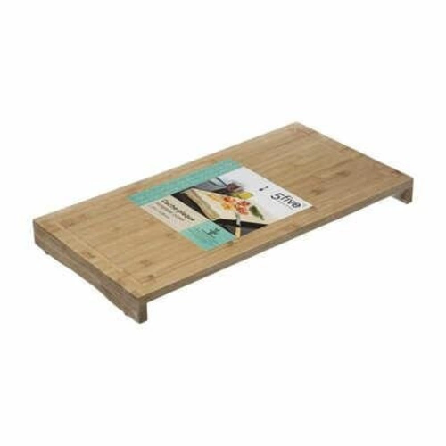 5five simply smart bambusowa deska do krojenia z silikonowymi stopkami 52x28 cm