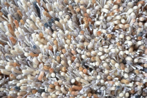 Dywan shaggy do salonu Shaggy Young beżowy nowoczesny wełniany 250x350 Carpets&More