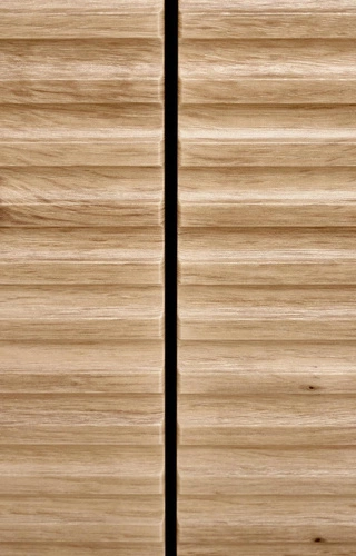 Komoda Nihala 160 cm dąb artisan czarna nowoczesna z szufladami na nóżkach do salonu