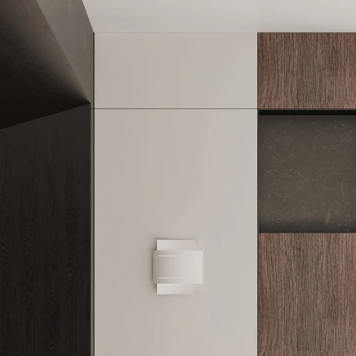 Kinkiet ścienny Hestia biały nowoczesny metalowy do salonu i sypialni Sollux Lighting