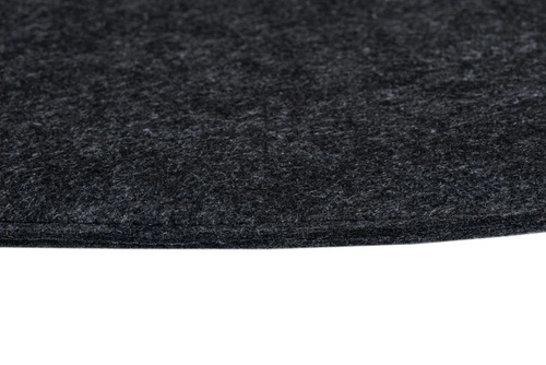 Poduszka na krzesło filcowa Intesi Side Chair szary ciemny do jadalni 36x41