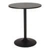 Stolik kawiarniany Hvar 60 cm czarny, okrągły nowoczesny