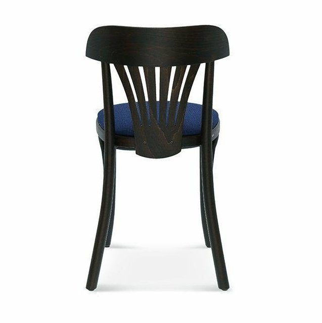 Krzesło drewniane tapicerowane Fameg A-165 do jadalni i kuchni personalizowane retro PRL