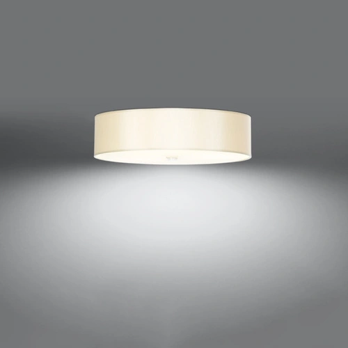 Plafon sufitowy okrągły Skala 50 biały nowoczesny do salonu i kuchni Sollux