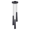 Lampa wisząca PRYSM 3P czarna