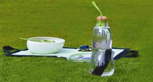 Butelka na wodę BLACK+BLUM EAU GOOD 800 ml czerwona stal nierdzewna BPA Free