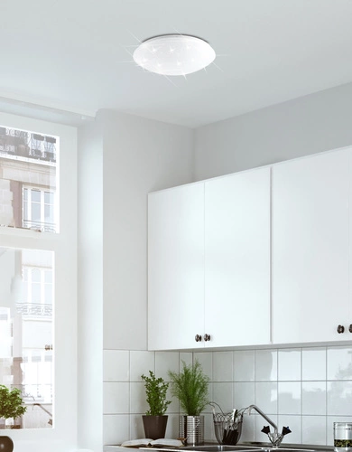 Plafon sufitowy LED Magnus 33cm biały okrągły nowoczesny do salonu i kuchni CANDELLUX