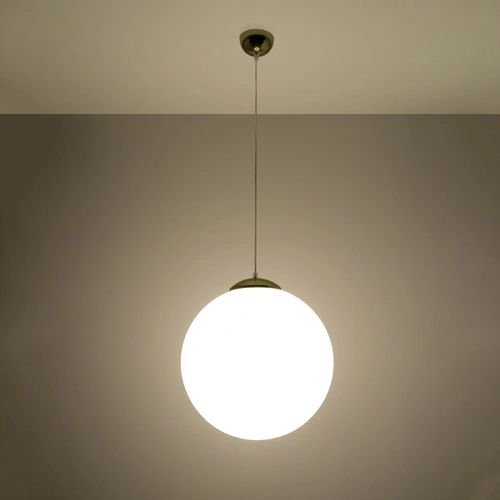 Lampa wisząca kula UGO 40 nowoczesna złota do salonu i jadalni Sollux Lighting