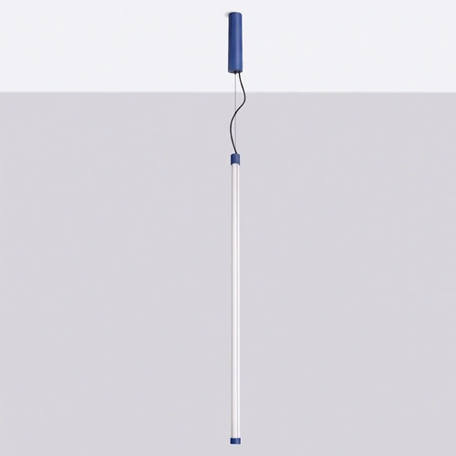 Lampa wisząca TRANG 100 LED ultramaryna nowoczesna nad wyspę