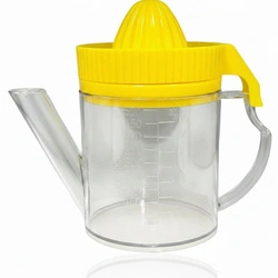 Intesi wyciskacz do cytrusów z dzbankiem z miarką żółty pojemnik kuchenny