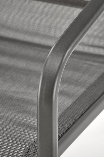 Zestaw ogrodowy Margate (sofa + 2x fotel  + ława) ciemny popiel