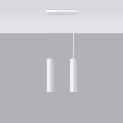 Lampa wisząca LAGOS 2 biały