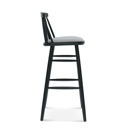 Hoker drewniany tapicerowany z oparciem Fameg BST-5910 Windsor personalizowany do kuchni