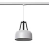Lampa wisząca CASCO biała/czarna E27  4000K 7,5W 690lm