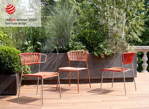 Krzesło Lisa Filo niebieskie