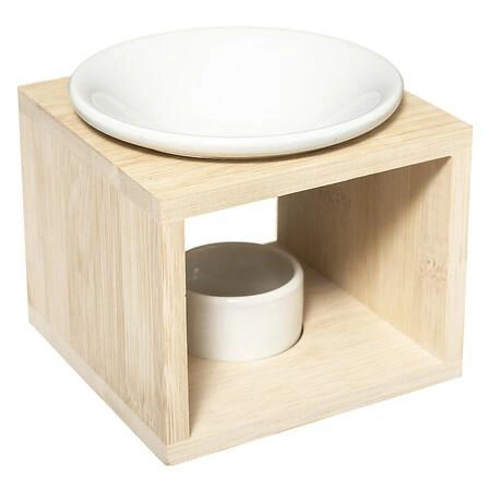 Atmosphera kominek na olejki eteryczne bambusowo-ceramiczny dyfuzor do domu