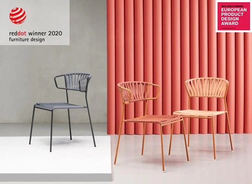 Krzesło Lisa Club Arm antracytowe