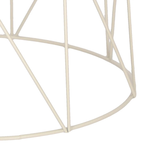 Stolik Rack okrągły biały