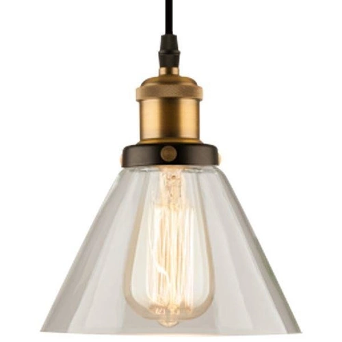 Lampa wisząca New York Loft szklana transparentna industrialna do salonu ALTAVOLA DESIGN