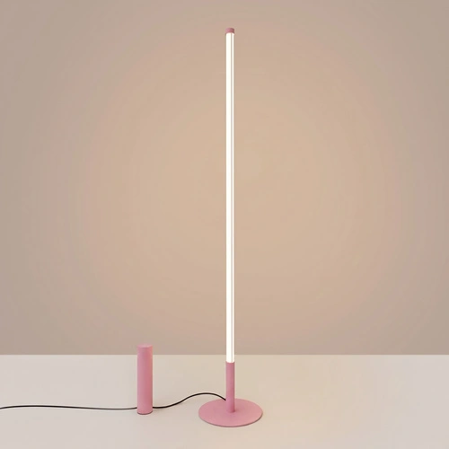 Lampa stojąca TRANG różowa LED nowoczesna do salonu 3000K