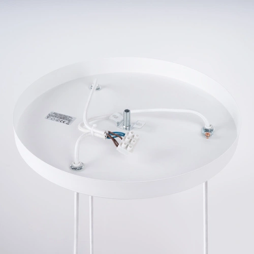 Lampa wisząca BRINA 3P biała nowoczesna do salonu i jadalni nad stół SOLLUX