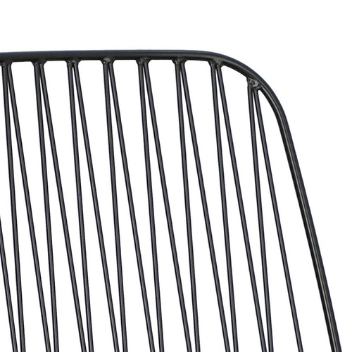 Krzesło Willy Black z poduszką PU OUTLET