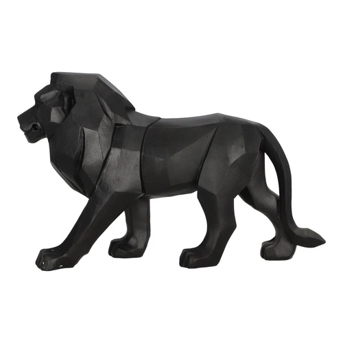 Figurka origami Lew czarna