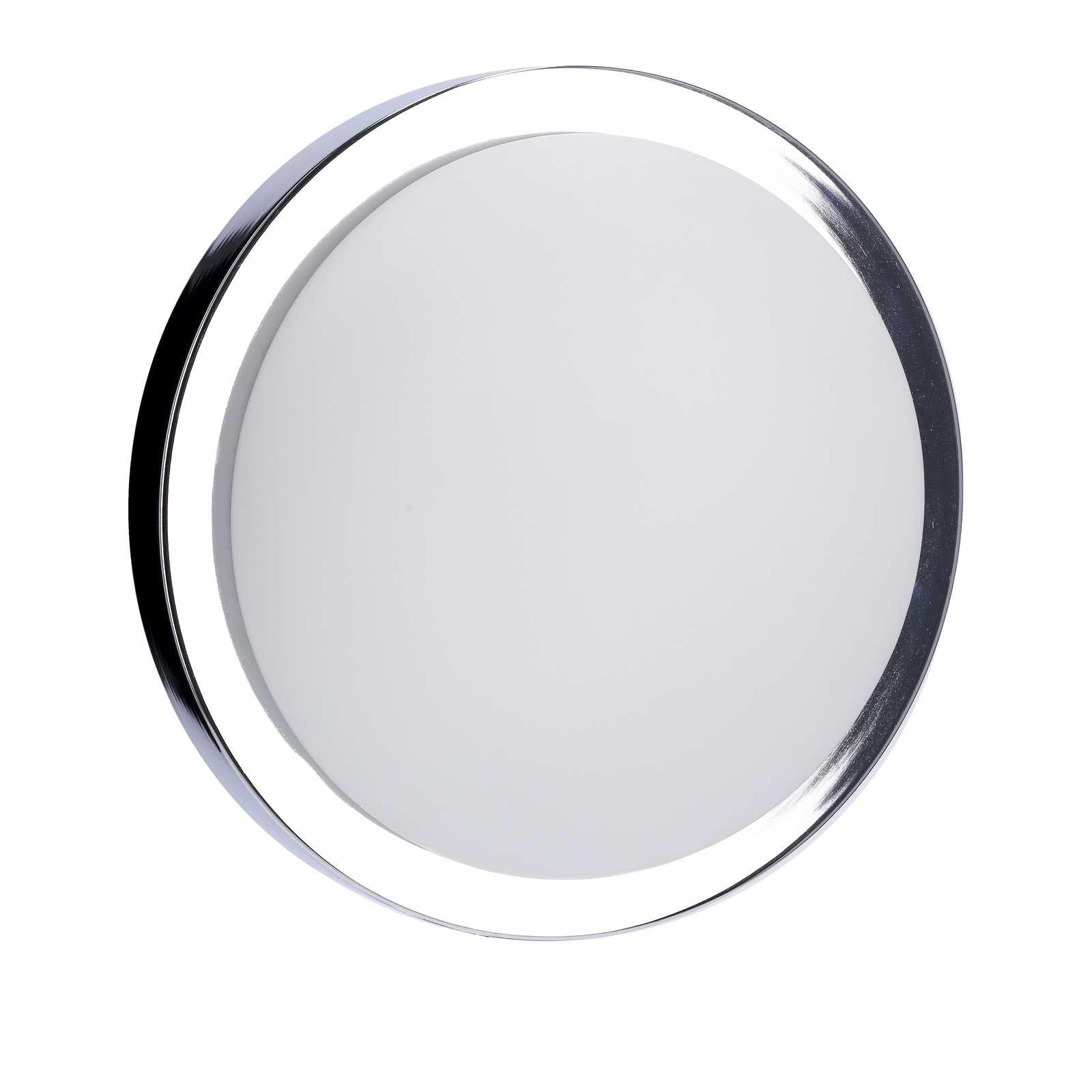 Plafon sufitowy Roda 32 cm szklany chrom IP44 nowoczesny do łazienki i kuchni CANDELLUX