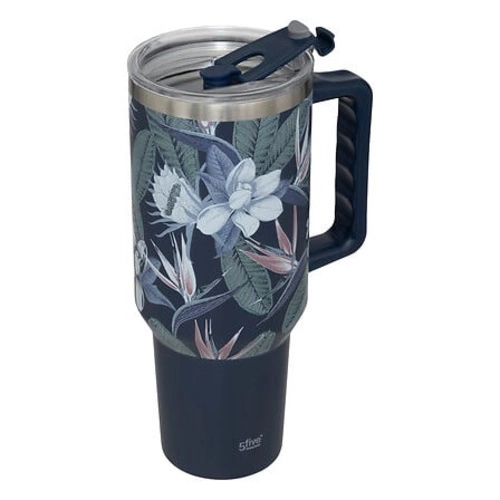 Kubek termiczny ze słomką Iso 1,2L granatowy