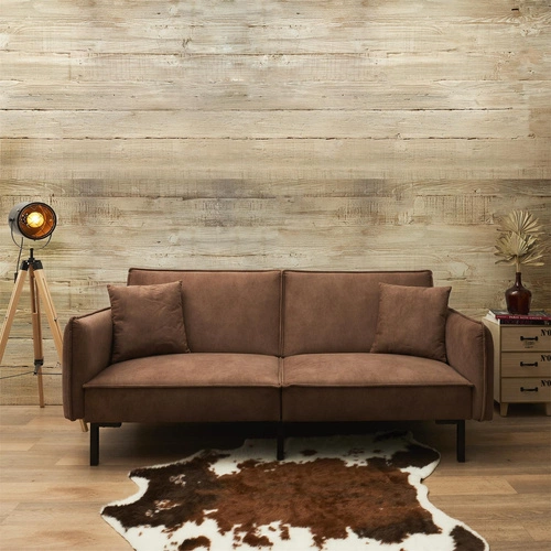 Sofa rozkładana Canif brązowa