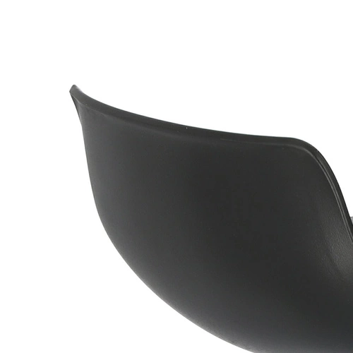 Hoker regulowany z oparciem Simplet Bar One Tap czarny nowoczesny obrotowy do kuchni