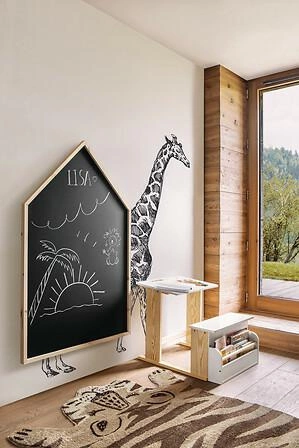 Tablica kredowa Home czarna