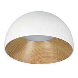 Ledowy plafon Padella biały 35cm