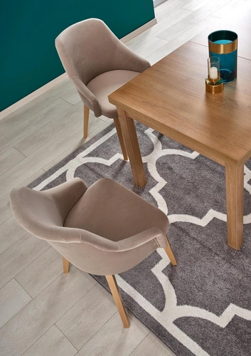 Stół rozkładany Tiago 2 do jadalni 140-220 cm nowoczesny dąb naturalny Intesi